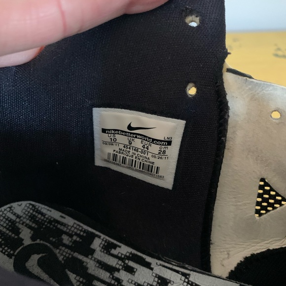 NIKE Zoom Hyperfuse Black Men’s Shoes - Picture 6 of 10